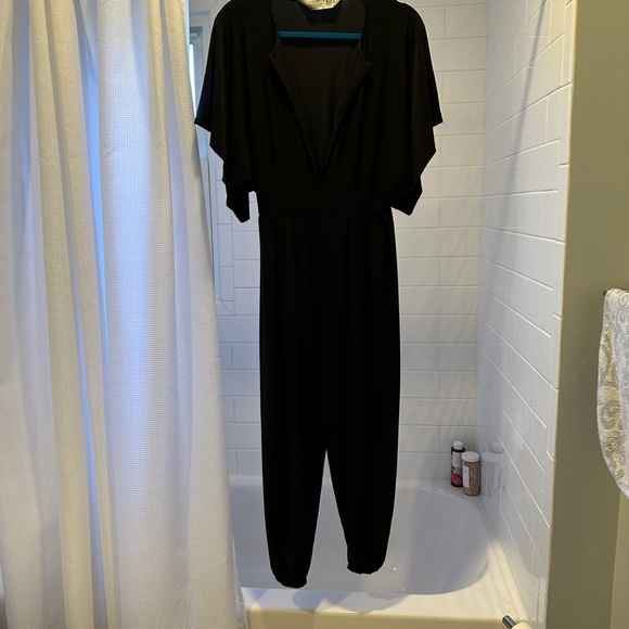 KAMALIKULTURE Rectangle Jog Jumpsuit in Black - Picture 5 of 6